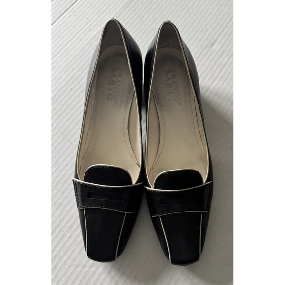 Franco Sarto Julia Black Pumps with Block Heel Women’s Size 6.5 - Picture 7 of 15